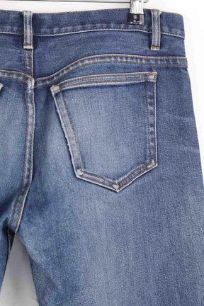 Jean droit APC Bleu en Coton