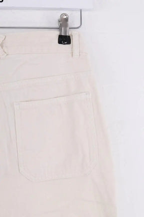 Jean droit APC Davi Blanc en Coton