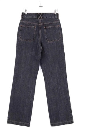 Jean droit APC Noir en Coton