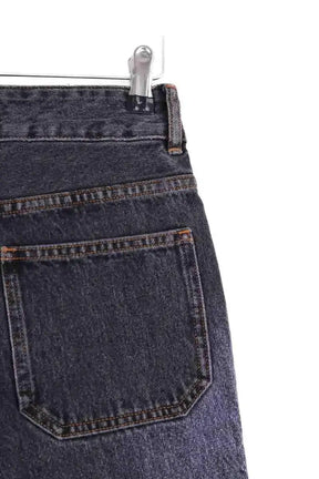 Jean droit APC Noir en Coton