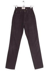 Jean droit Armani Jeans Marron en Coton, taille XS - Seconde Main