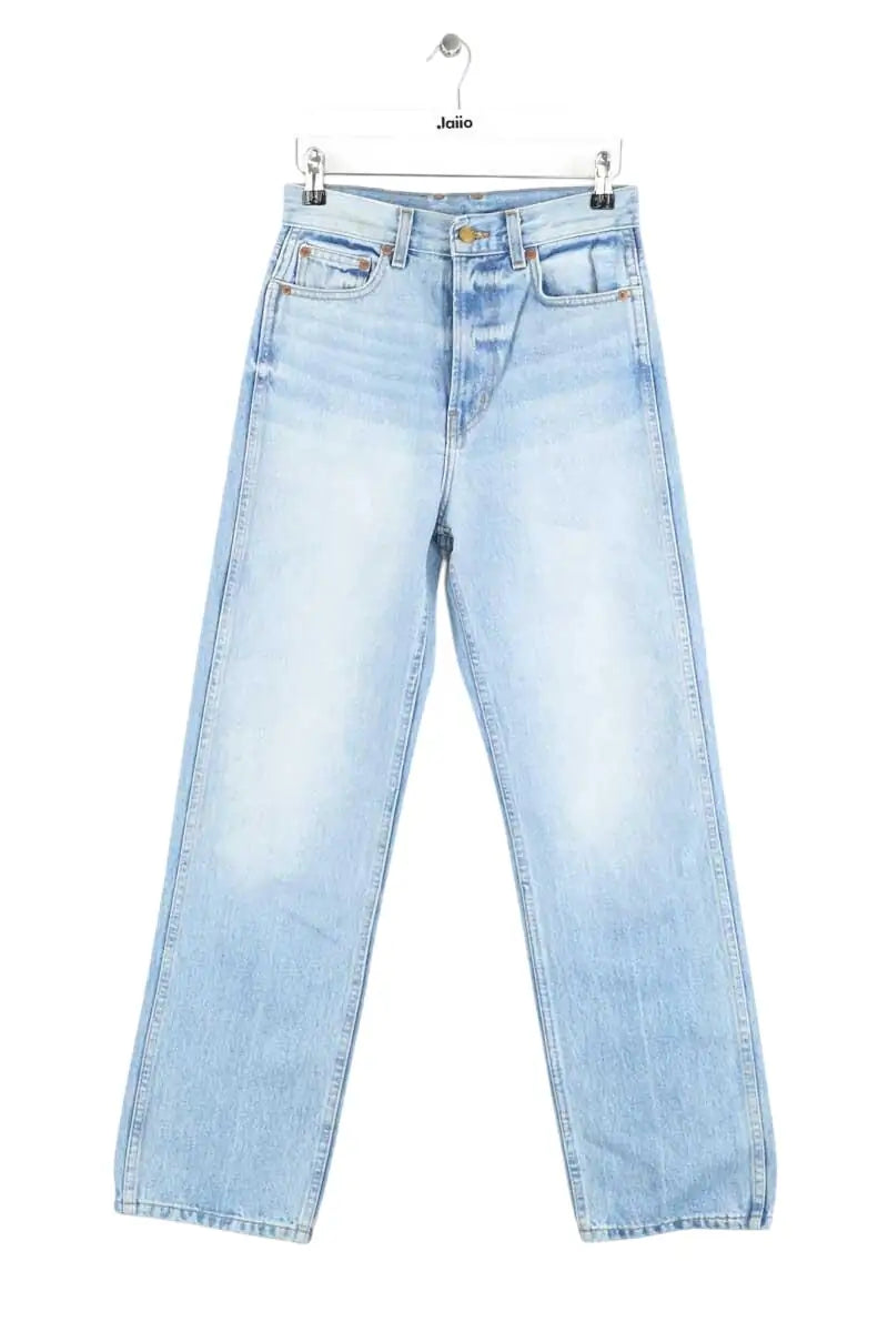 Jean droit B Sides Bleu en Coton, taille XS - Seconde Main