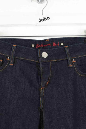 Jean droit Barbara Bui Bleu en Coton