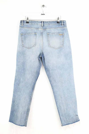 Jean droit Ba&Sh Blanc en Coton