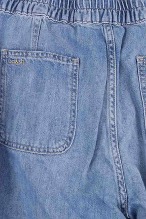 Jean droit Ba&Sh Bleu en Coton