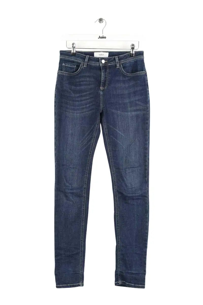 Jean droit Bash Bleu en Coton, taille S - Seconde Main