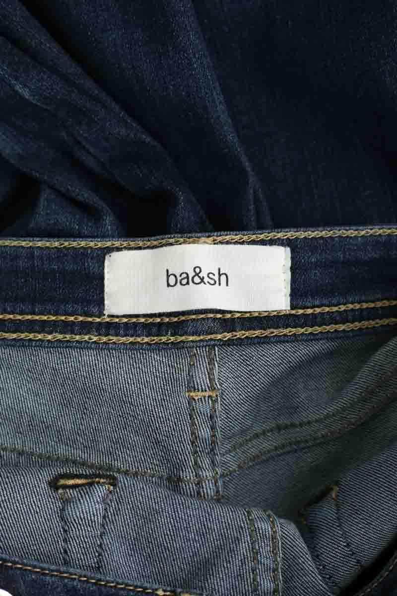 Jean droit Bash Bleu en Coton