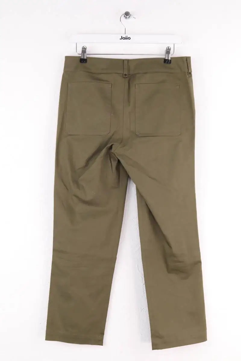 Jean droit Ba&Sh Kaki en Coton