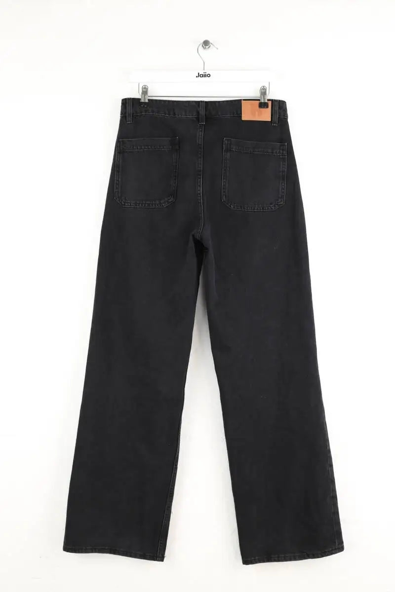 Jean droit Ba&Sh Noir en Coton