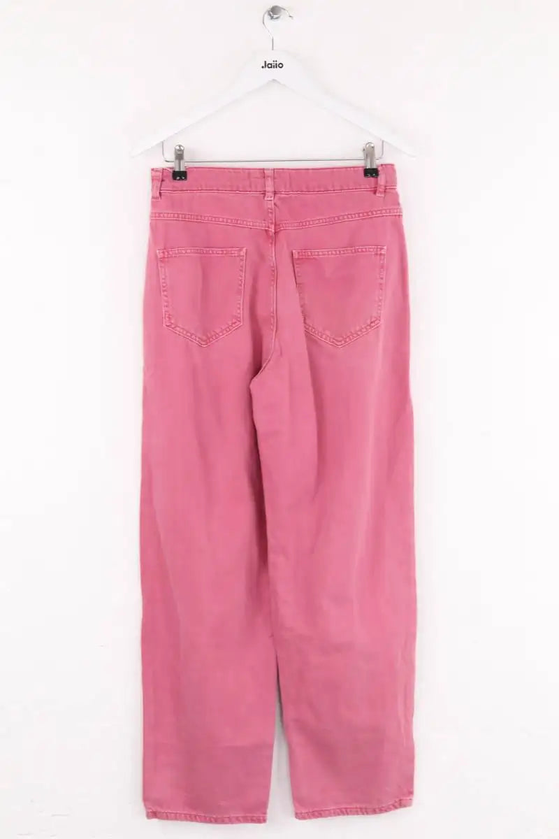 Jean droit Ba&Sh Rose en Coton