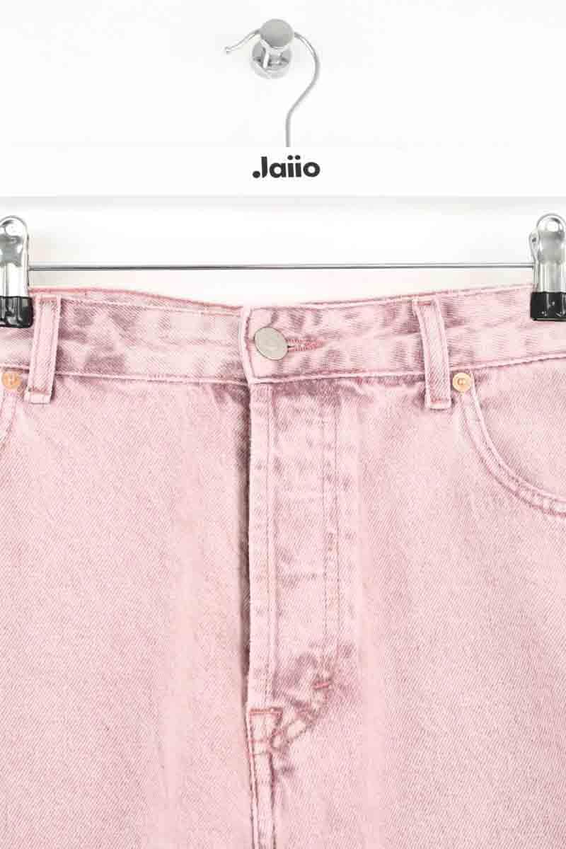 Jean droit Bellerose Rose en Coton