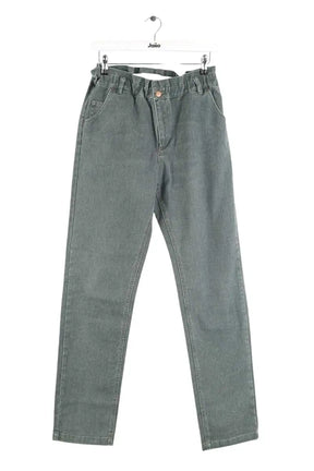 Jean droit Bonpoint Vert en Coton, taille M - Seconde Main