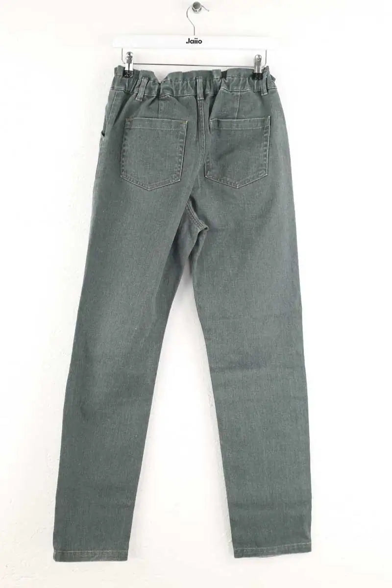 Jean droit Bonpoint Vert en Coton