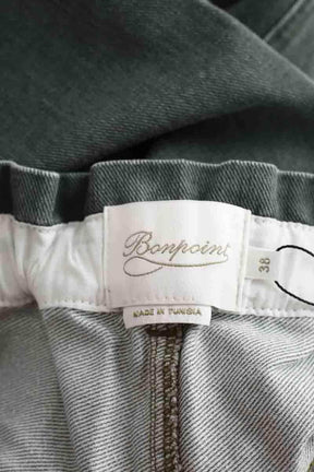Jean droit Bonpoint Vert en Coton