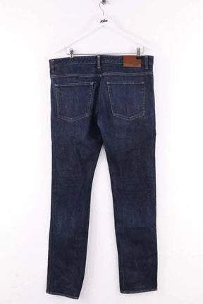 Jean droit Boss Bleu en Coton