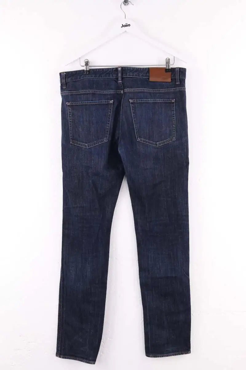 Jean droit Boss Bleu en Coton
