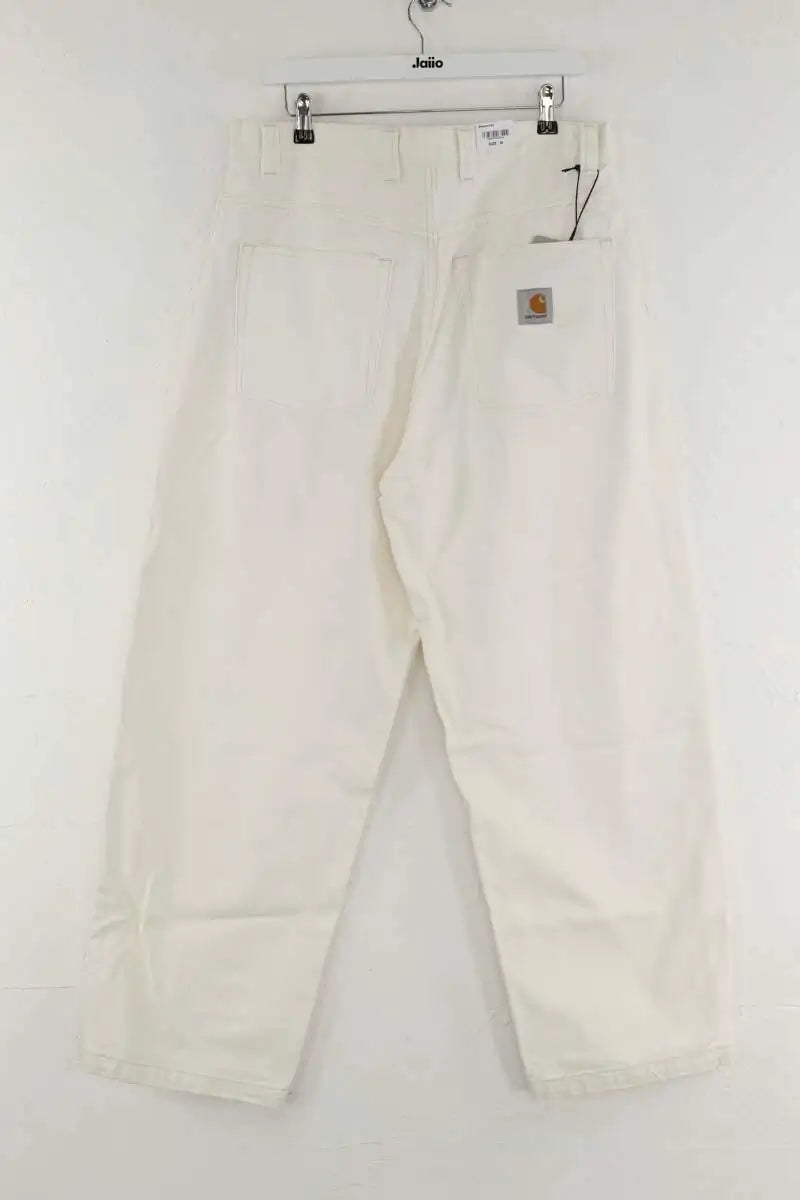 Jean droit Carhartt Blanc en Coton