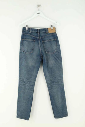 Jean droit Celine Bleu en Coton