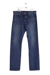 Jean droit Celine Bleu en Coton, taille S - Seconde Main