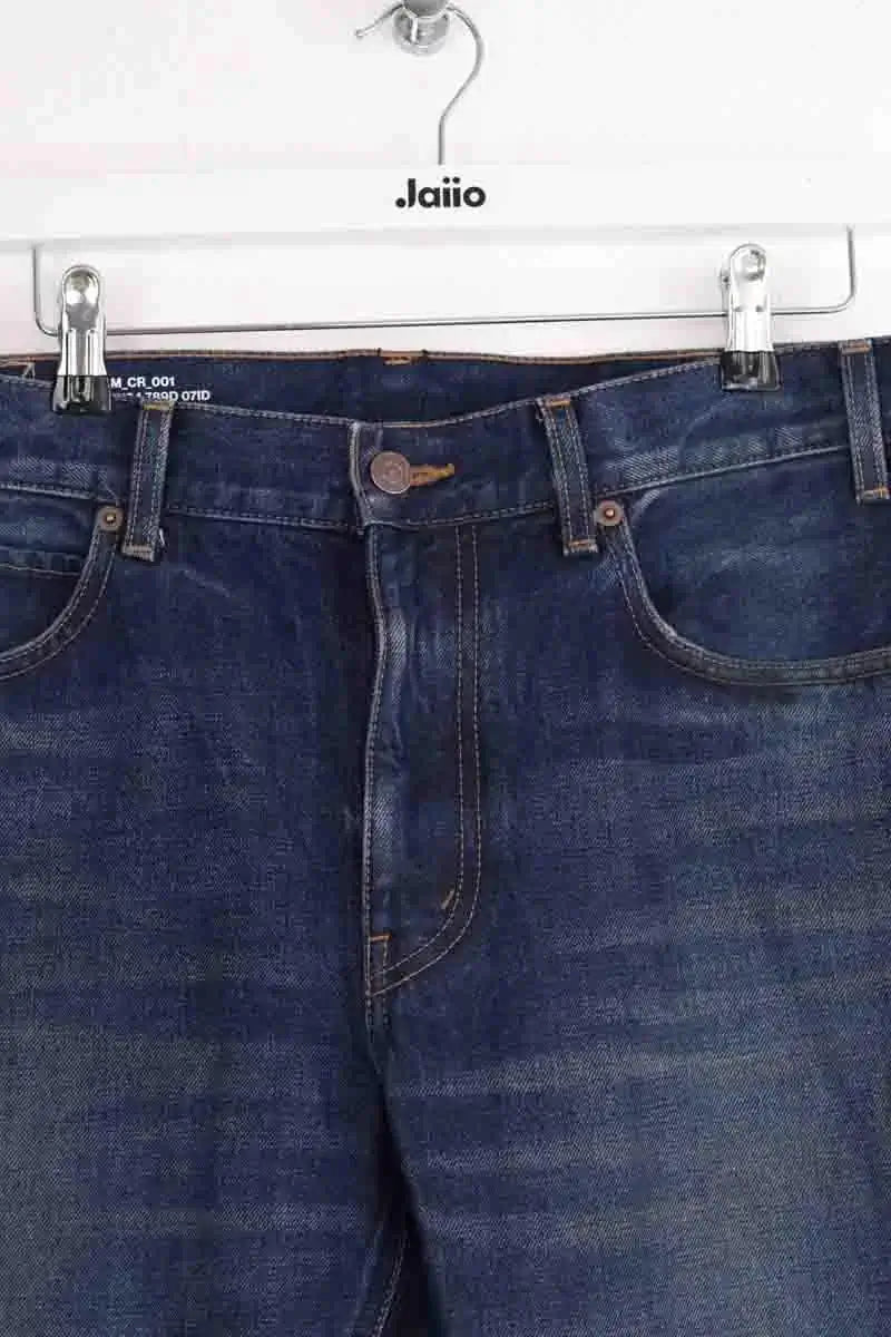 Jean droit Celine Bleu en Coton