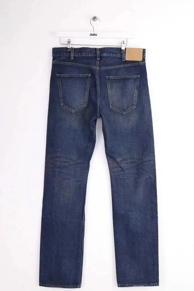 Jean droit Celine Bleu en Coton