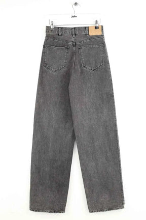 Jean droit Celine Noir en Coton