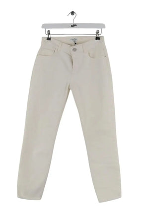 Jean droit Claudie Pierlot Beige en Coton, taille S - Seconde Main
