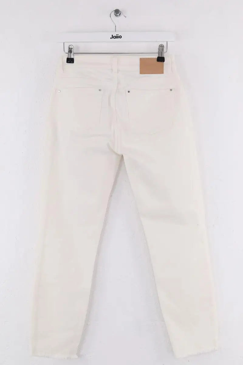 Jean droit Claudie Pierlot Beige en Coton