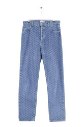 Jean droit Claudie Pierlot Bleu en Coton, taille L - Seconde Main