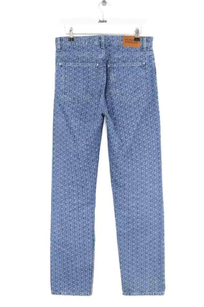 Jean droit Claudie Pierlot Bleu en Coton