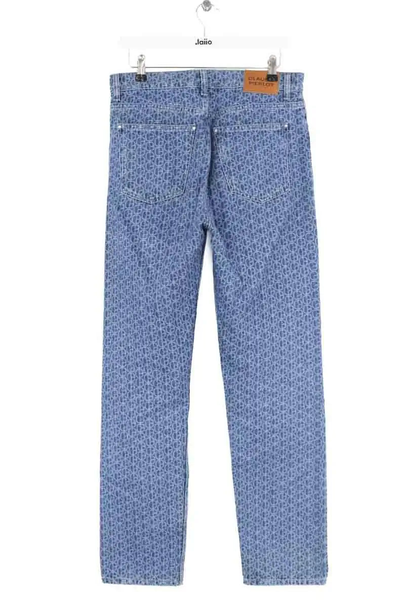 Jean droit Claudie Pierlot Bleu en Coton