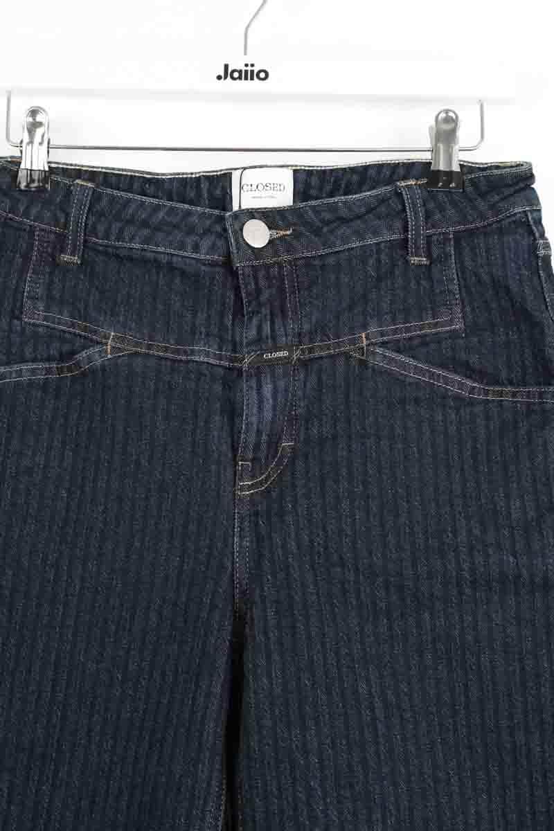 Jean droit Closed Bleu en Coton