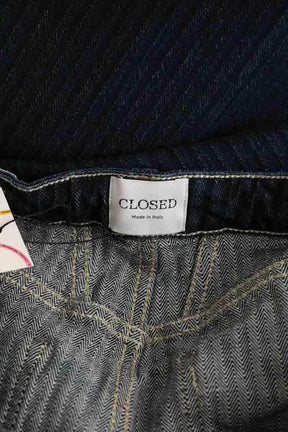 Jean droit Closed Bleu en Coton