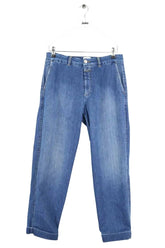 Jean droit Closed Bleu en Coton, taille M - Seconde Main
