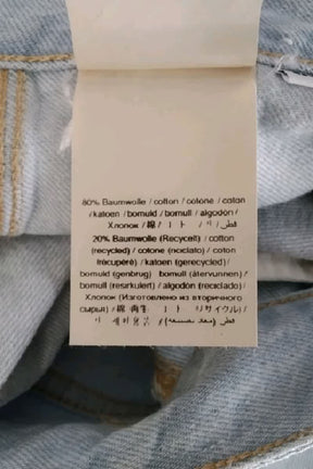Jean droit Closed Bleu en Coton