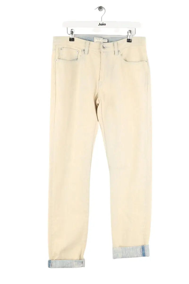 Jean droit Club Monaco Ecru en Coton, taille XL - Seconde Main