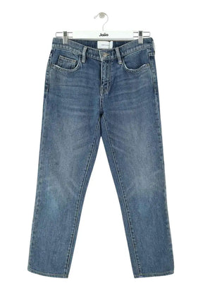 Jean droit Current Elliott Bleu en Coton, taille XS - Seconde Main