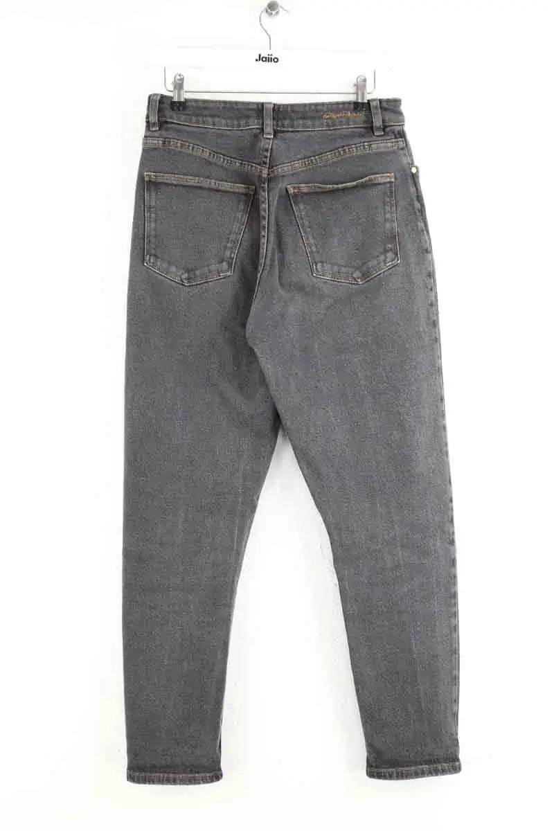 Jean droit Des Petits Hauts Anthracite en Coton
