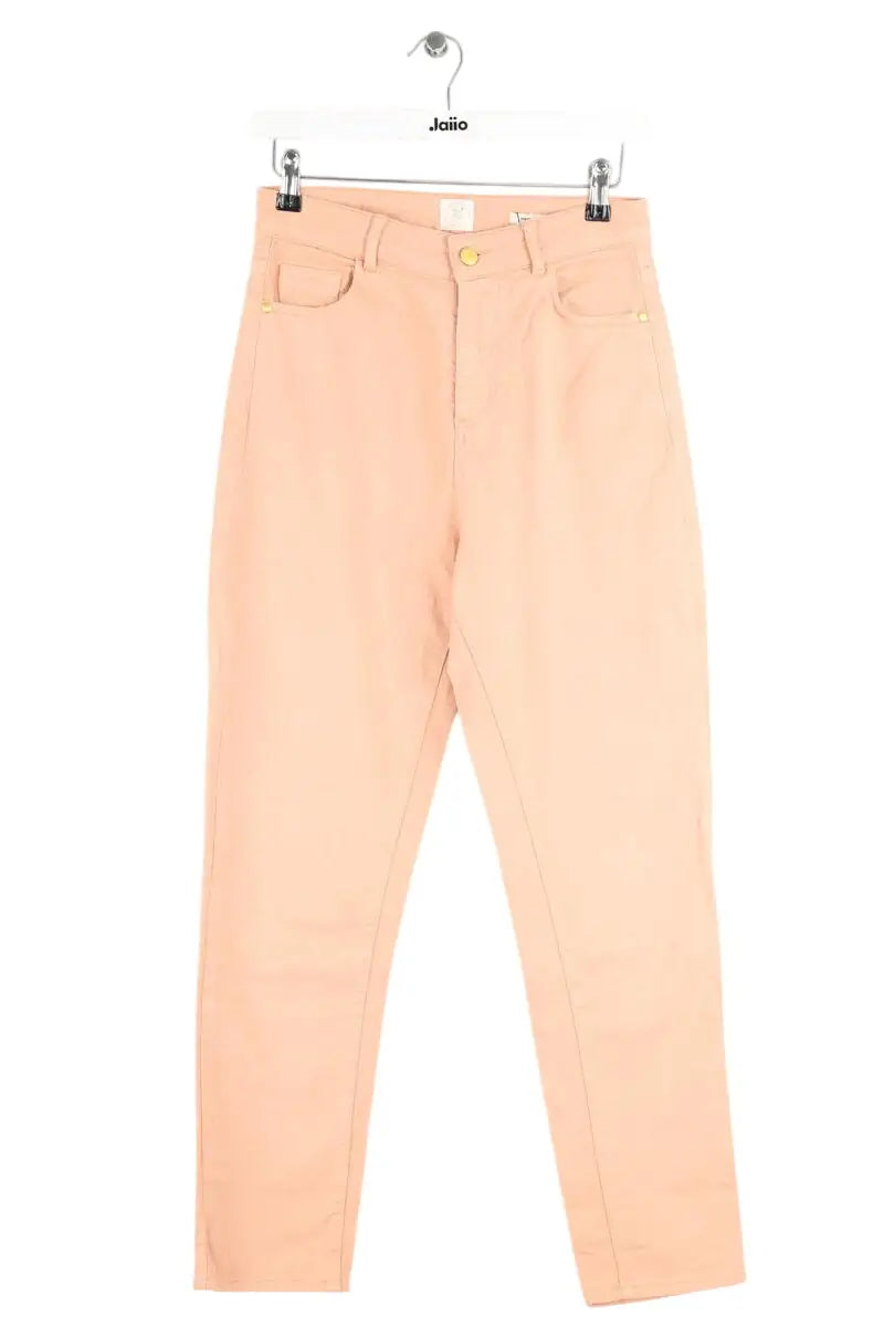 Jean droit Des Petits Hauts Luvinia Rose en Coton, taille S - Seconde Main