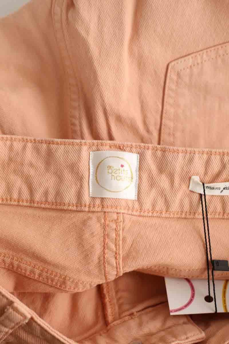 Jean droit Des Petits Hauts Luvinia Rose en Coton