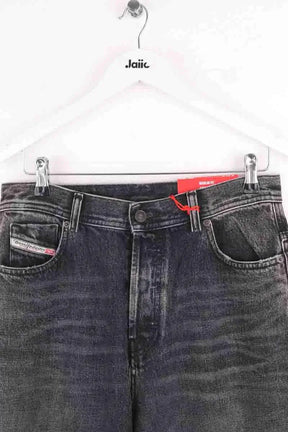 Jean droit Diesel Gris en Coton