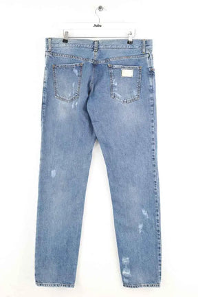 Jean droit Dolce & Gabbana Bleu en Coton