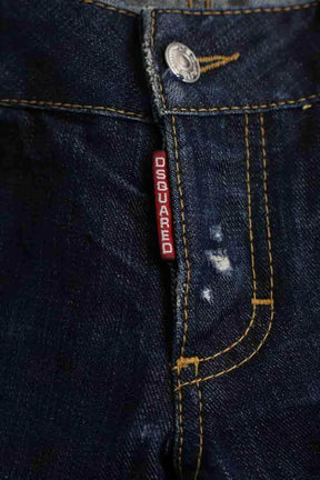 Jean droit Dsquared2 Bleu en Coton