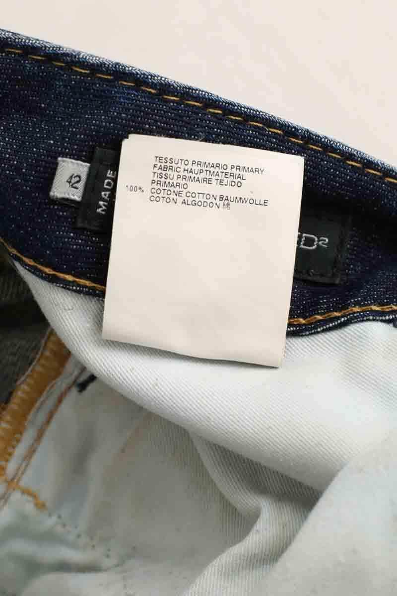 Jean droit Dsquared2 Bleu en Coton