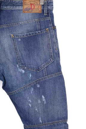 Jean droit Dsquared2 Bleu en Coton
