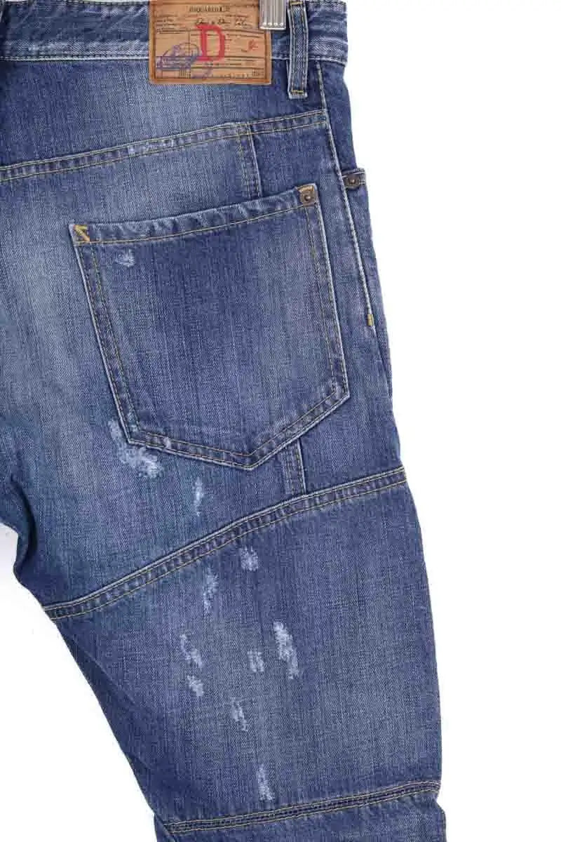 Jean droit Dsquared2 Bleu en Coton