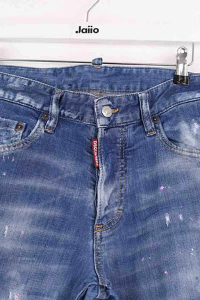 Jean droit Dsquared2 Bleu en Coton