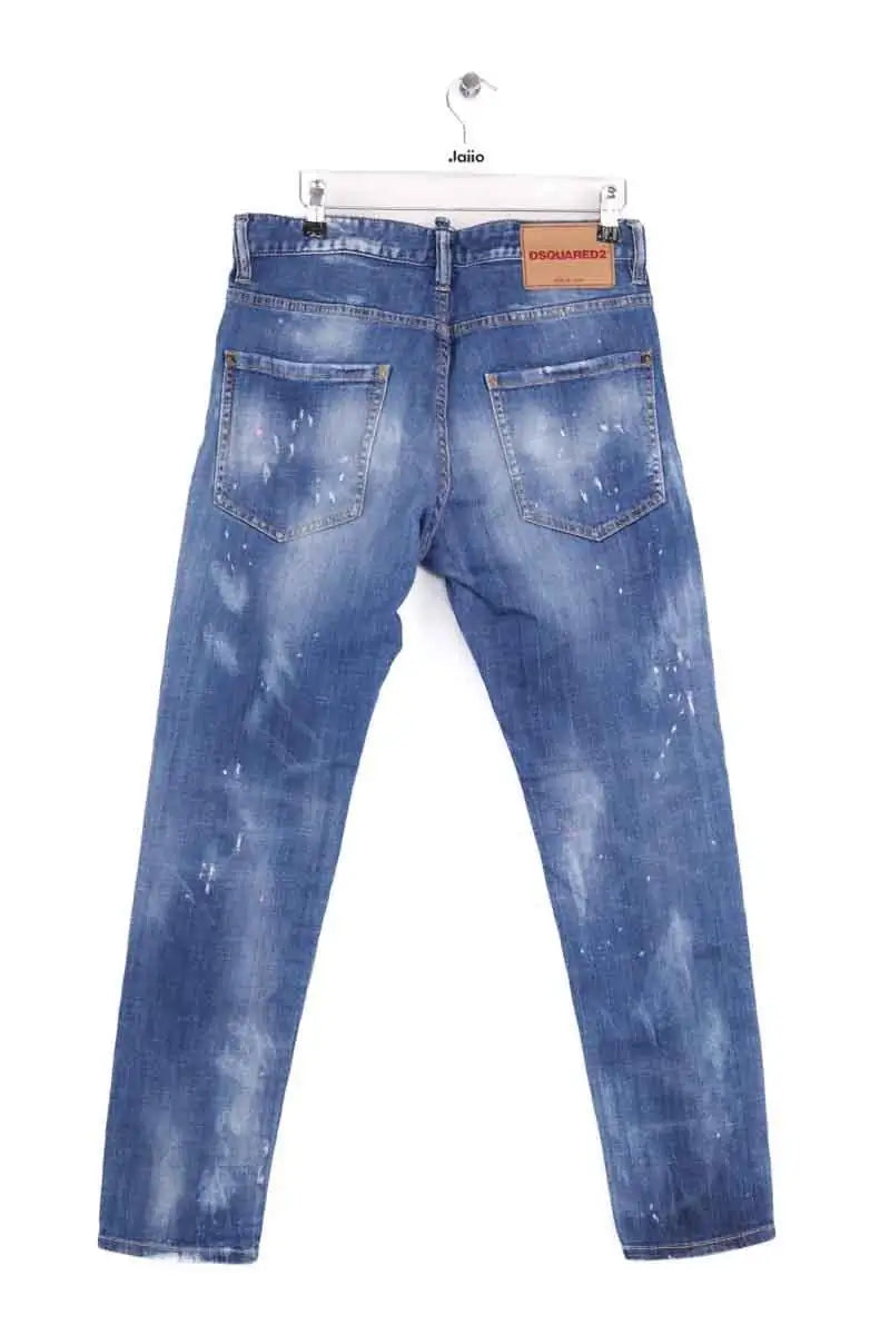 Jean droit Dsquared2 Bleu en Coton