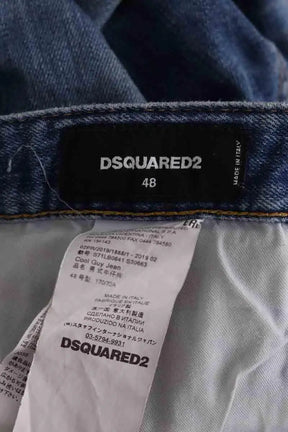 Jean droit Dsquared2 Bleu en Coton