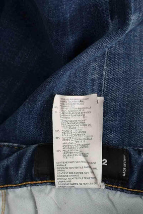 Jean droit Dsquared2 Bleu en Coton